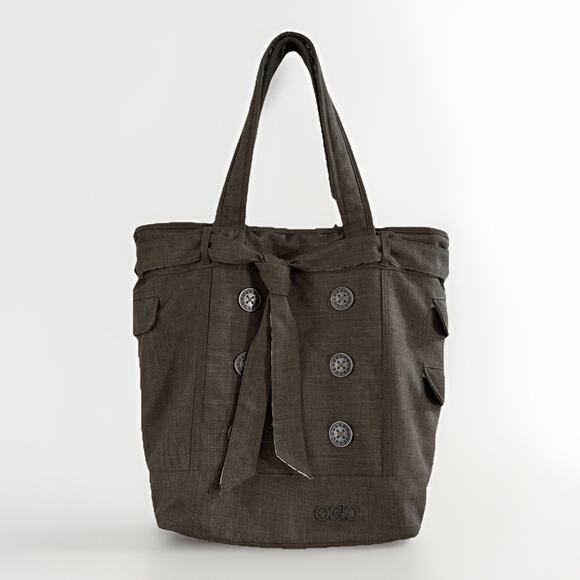 OGIO Hampton's Terra Large Laptop Bag Tote Polka Dot Lining 16x14x4 - Picture 2 of 9